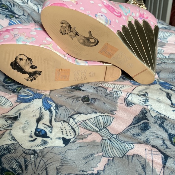 Rare Iron Fist Lollipop Lorelei Platform Wedges - Picture 5 of 9